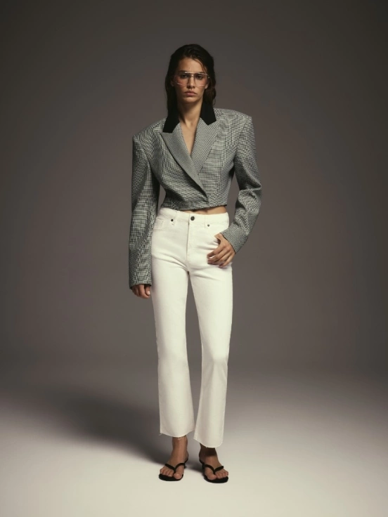 Джинсы GIRLFRIEND WHITE