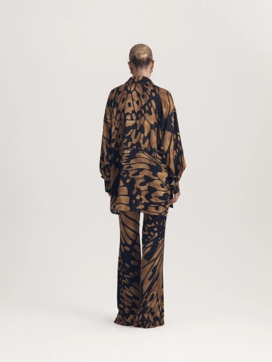 Брюки-клеш BUTTERFLY