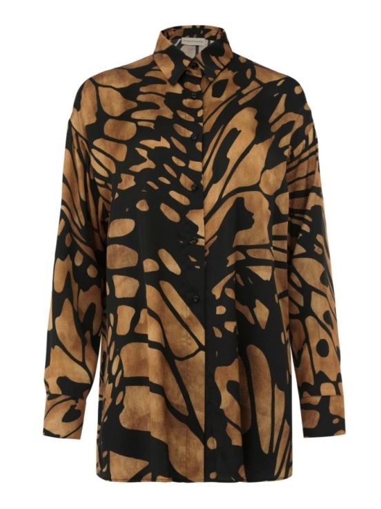 Рубашка оверсайз BUTTERFLY