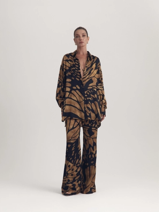 Рубашка оверсайз BUTTERFLY