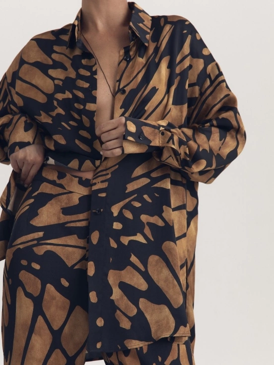 Рубашка оверсайз BUTTERFLY