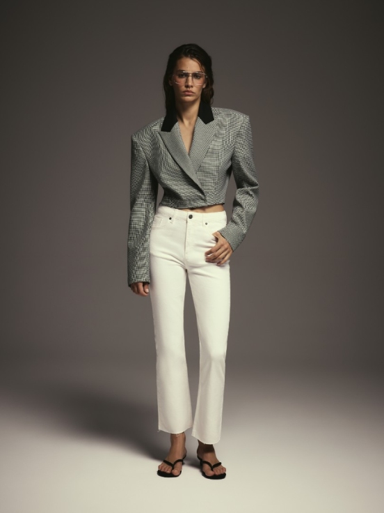 Джинсы GIRLFRIEND WHITE