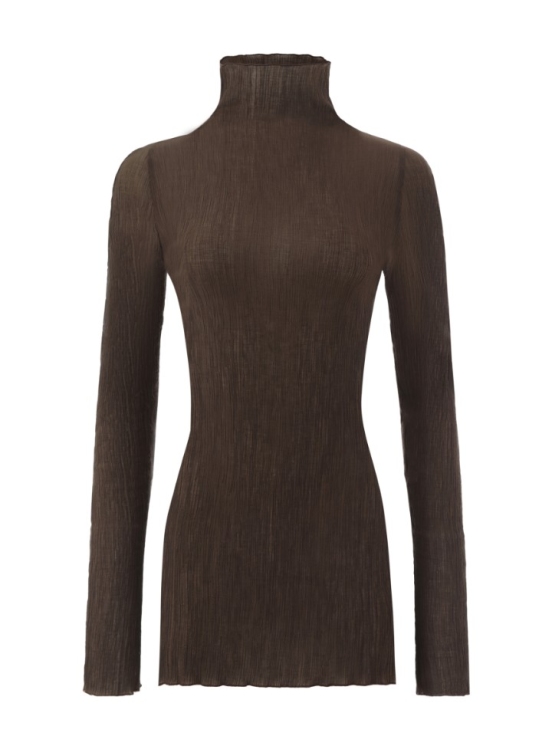 Лонгслив DUNE цвет коричневый за 17 900 рублей