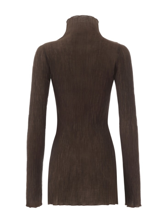 Купить Лонгслив DUNE цвет коричневый за 17 900 рублей