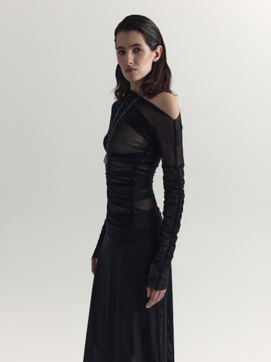 Лонгслив AFFAIR цвет черный