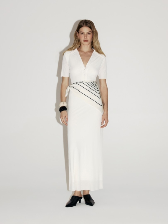 Платье BREEZE MILK цвет молочный