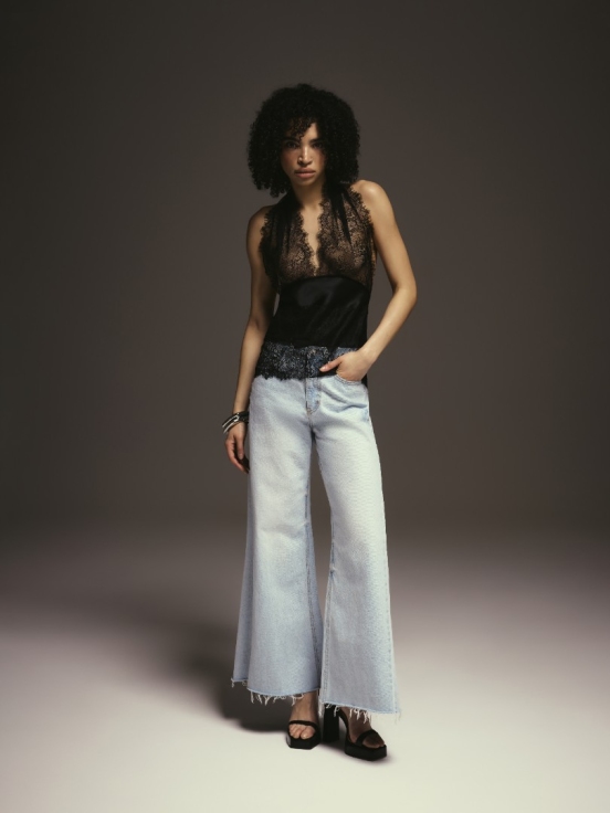 Топ MURR цвет черный