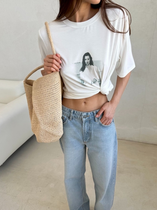 Купить Футболка KATE цвет молочный за 6 540 рублей