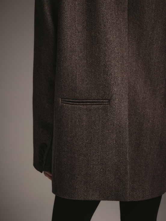 Купить Бушлат DEAUVILLE цвет винный за 38 430 рублей