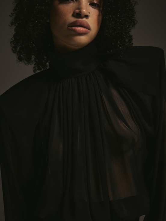 Купить Платье MATHILDE цвет черный за 27 900 рублей