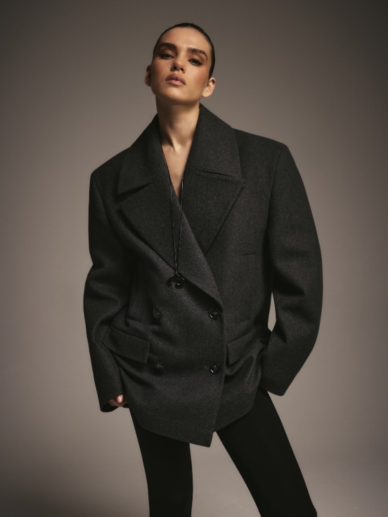 Бушлат NOUVELLE цвет темно-серый за 44 720 рублей