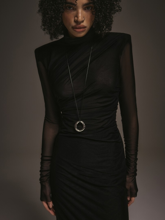 Платье PROVOCATEUR цвет черный за 28 900 рублей