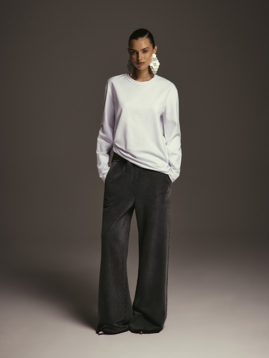 Лонгслив BLANC цвет белый