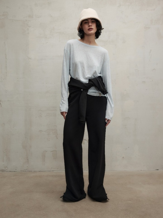 Лонгслив TRINITY цвет голубой