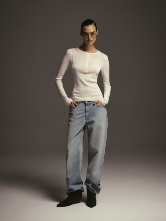 Джемпер NARRATOR цвет молочный