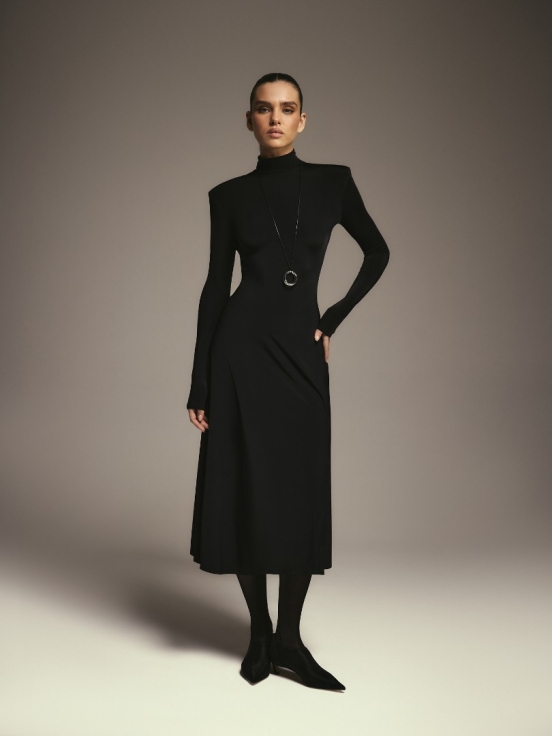 Платье CLAUDINE цвет черный