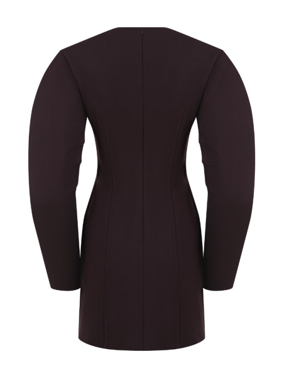 Купить Платье HEPBURN цвет сиреневый за 19 140 рублей