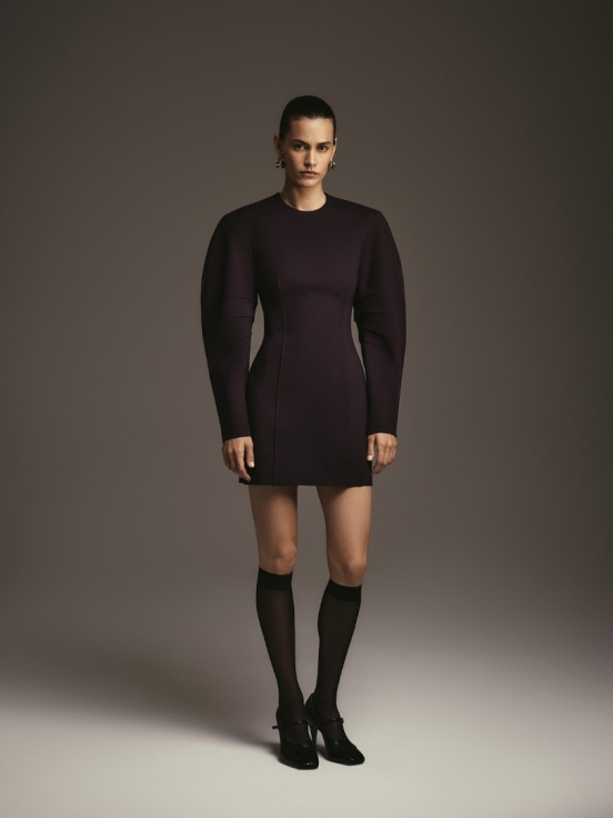 Платье HEPBURN цвет сиреневый