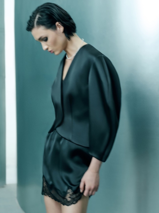 Юбка AMBROSE цвет черный