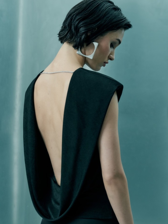 Блуза ORION цвет черный за 25 500 рублей