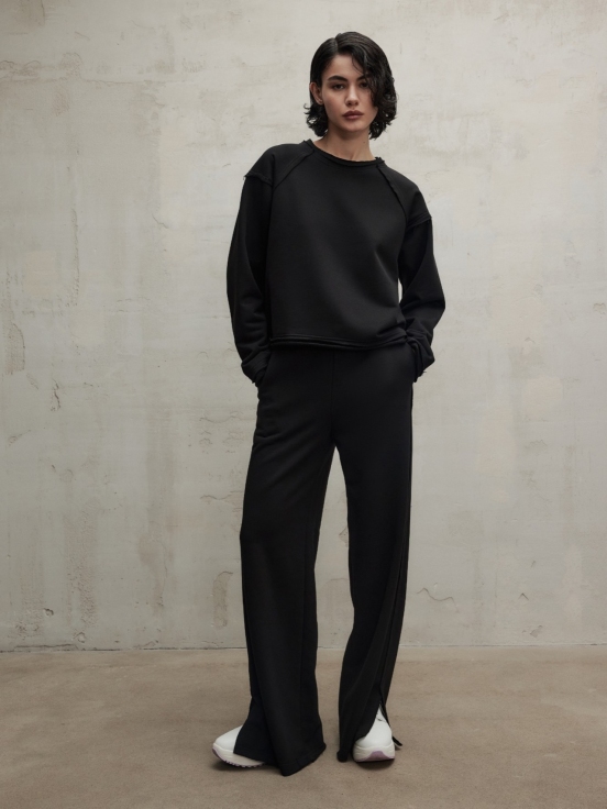 Свитшот RUNNING SUIT цвет черный за 10 500 рублей