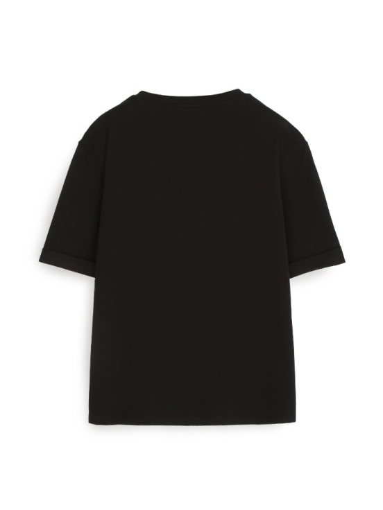 Купить Футболка BASIC T-SHIRT цвет черный за 3 900 рублей