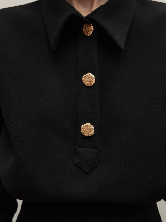 Купить Платье ANNETTE цвет черный за 27 500 рублей