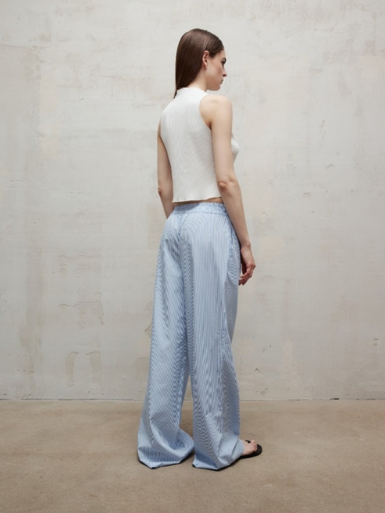 Брюки BEACH цвет сине-белая полоска