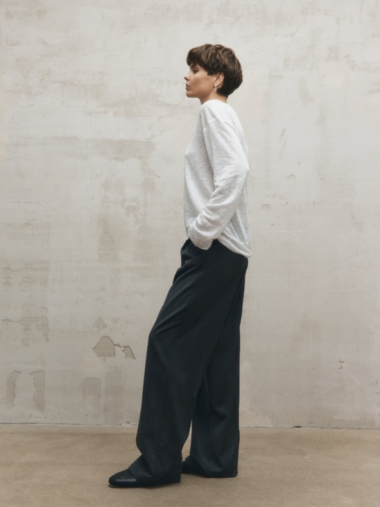 Купить Брюки DADDY цвет серый за 17 900 рублей