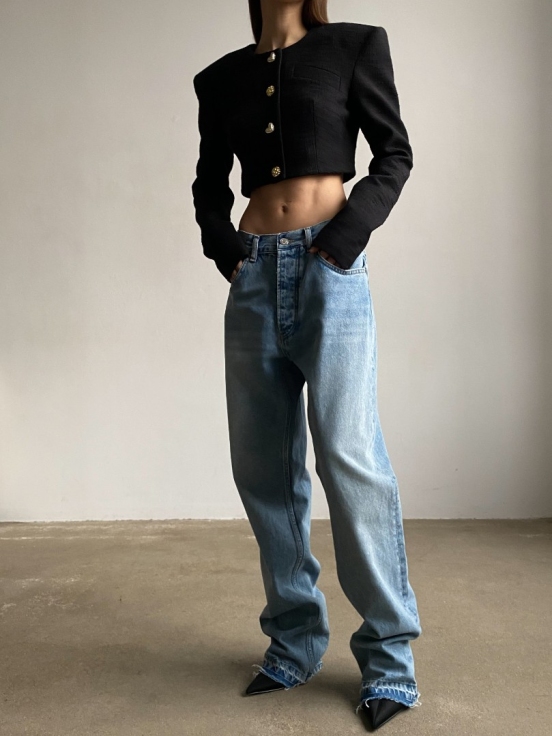 Купить Джинсы BLUE JEANS 2 цвет голубой за 13 300 рублей