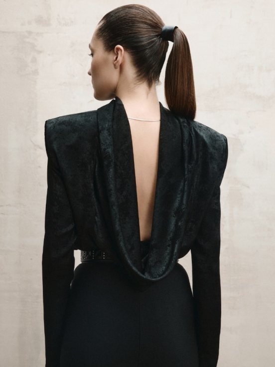 Боди CHAMPAGNE цвет черный