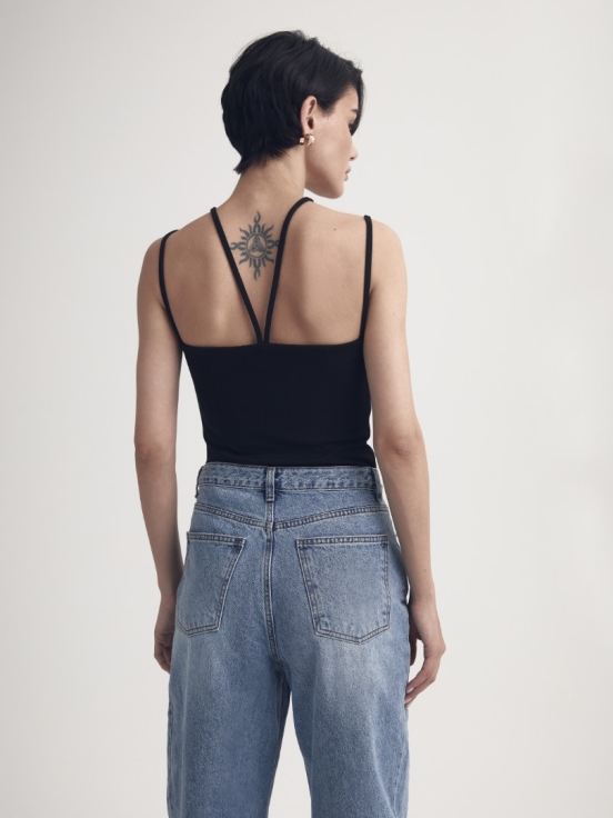 Топ VIKKI цвет черный