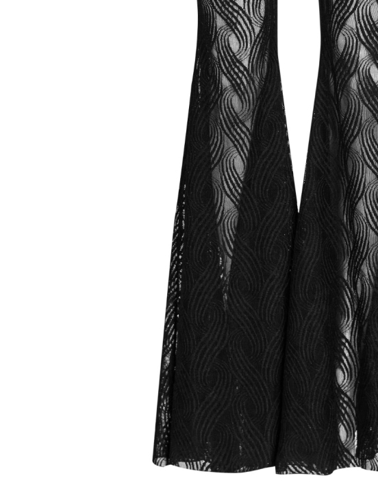 Купить Брюки клеш BIANCA цвет черный за 17 900 рублей