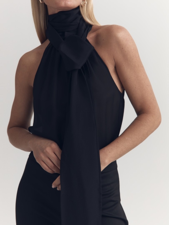 Блуза HERMITAGE цвет черный