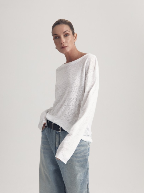 Лонгслив NEW LOUNGE цвет белый