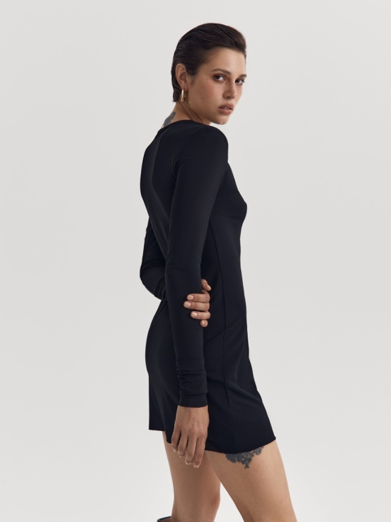 Платье OPHELIA цвет черный за 3 980 рублей