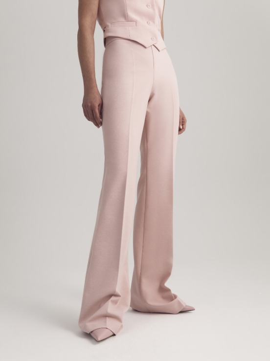 Брюки клеш PINK SORBET цвет розовый