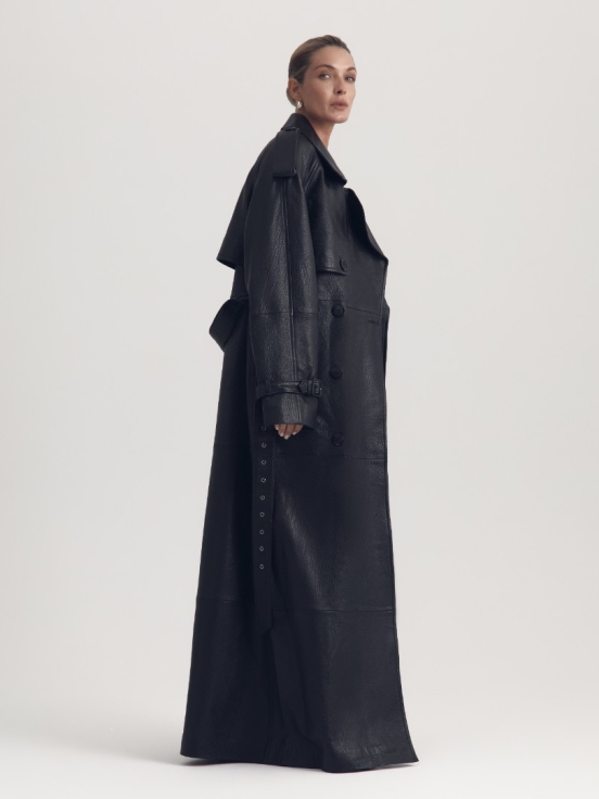 Купить Тренч VENDETTA цвет черный за 190 000 рублей