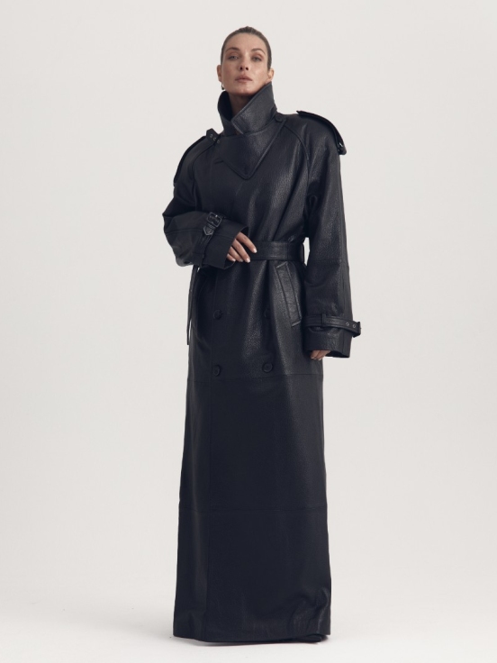 Тренч VENDETTA цвет черный