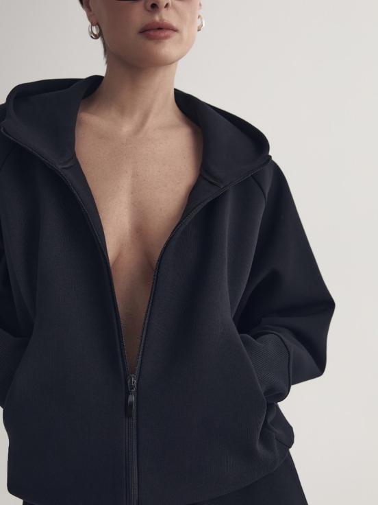 Купить Худи RICH AND TRAVEL цвет черный за 17 500 рублей