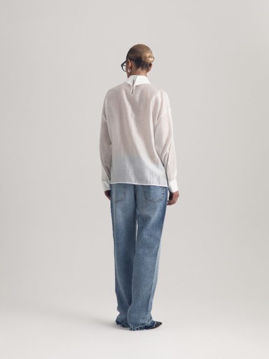 Рубашка EX'S SHIRT цвет белый за 19 900 рублей