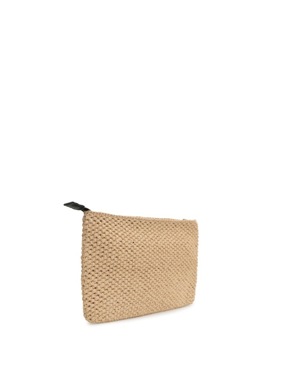 Купить Клатч плетеный цвет бежевый за 29 900 рублей