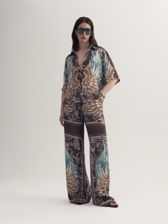 Рубашка CORSICA цвет коричневый