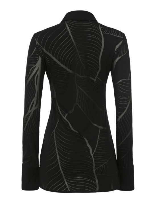 Купить Рубашка ELSA цвет черный за 6 570 рублей