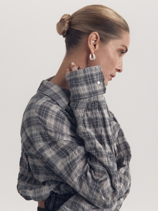 Купить Рубашка BROTHER'S SHIRT цвет серый за 16 900 рублей