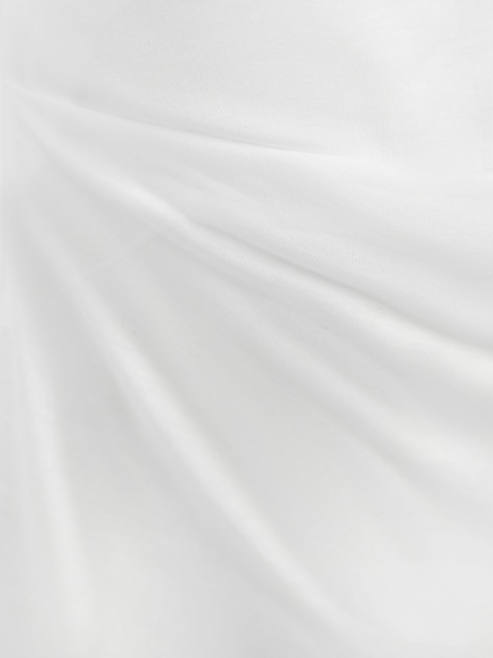 Купить Лонгслив NAKED цвет белый за 4 760 рублей