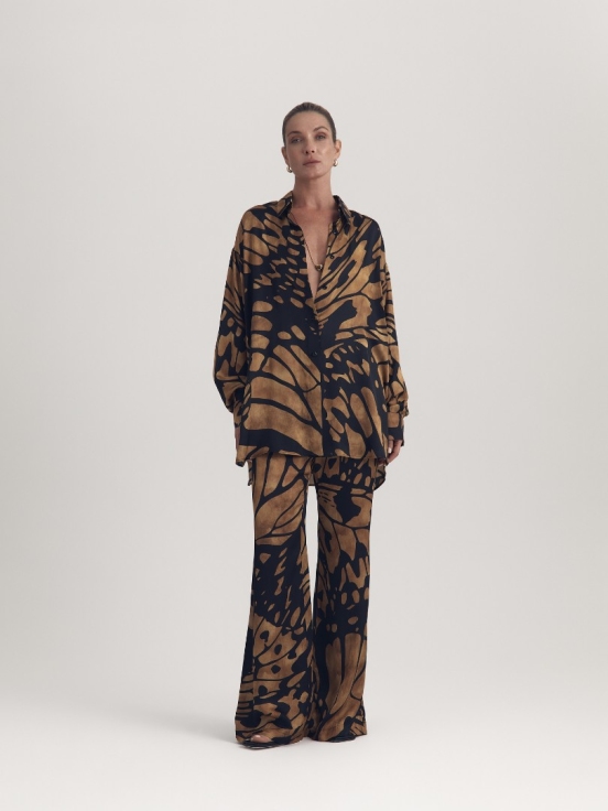 Рубашка оверсайз BUTTERFLY