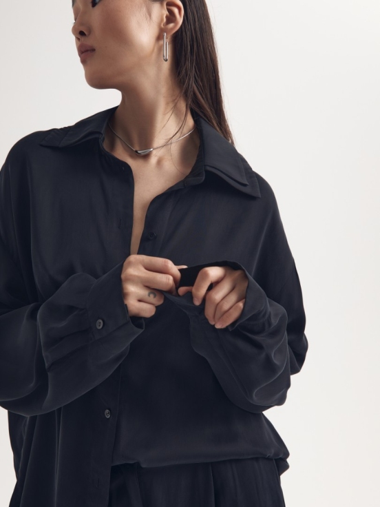 Рубашка MAJORI цвет черный за 9 270 рублей