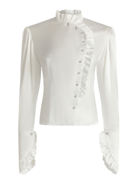 Блуза KINGLY цвет белый за 25 500 рублей