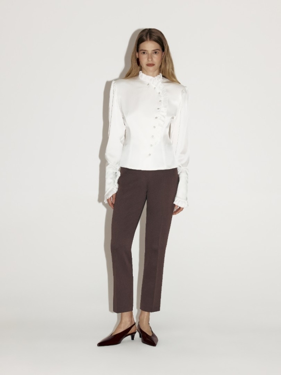 Блуза KINGLY цвет белый